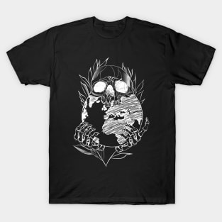 Earth Day Skull T-Shirt